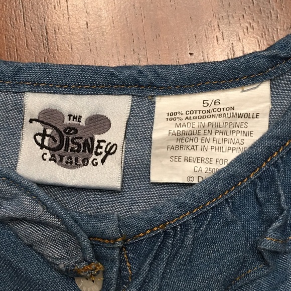 The Disney Catalog Dresses The Disney Catalog Girls Denim Dress